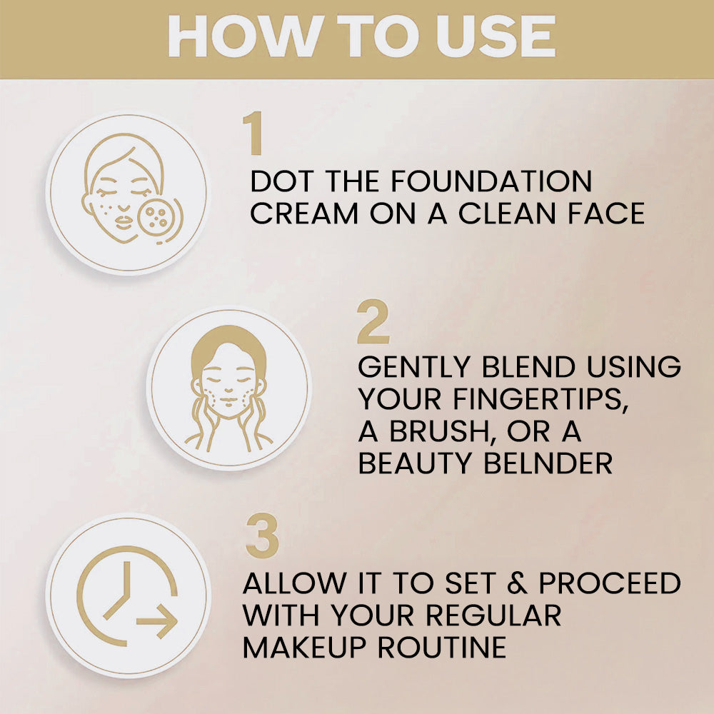 PiiNK Beauty All Day Full Coverage Matte Foundation- Oat Light Honey 4