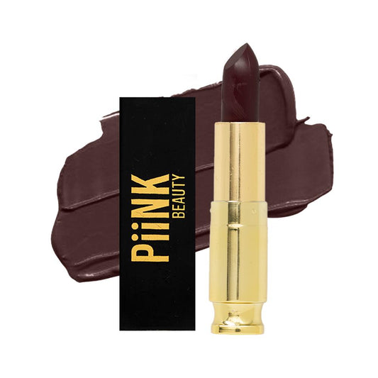 PiiNK Beauty Weightless Creamy Matte Lipstick- Chestnut Brown CM-10 (4.2g)