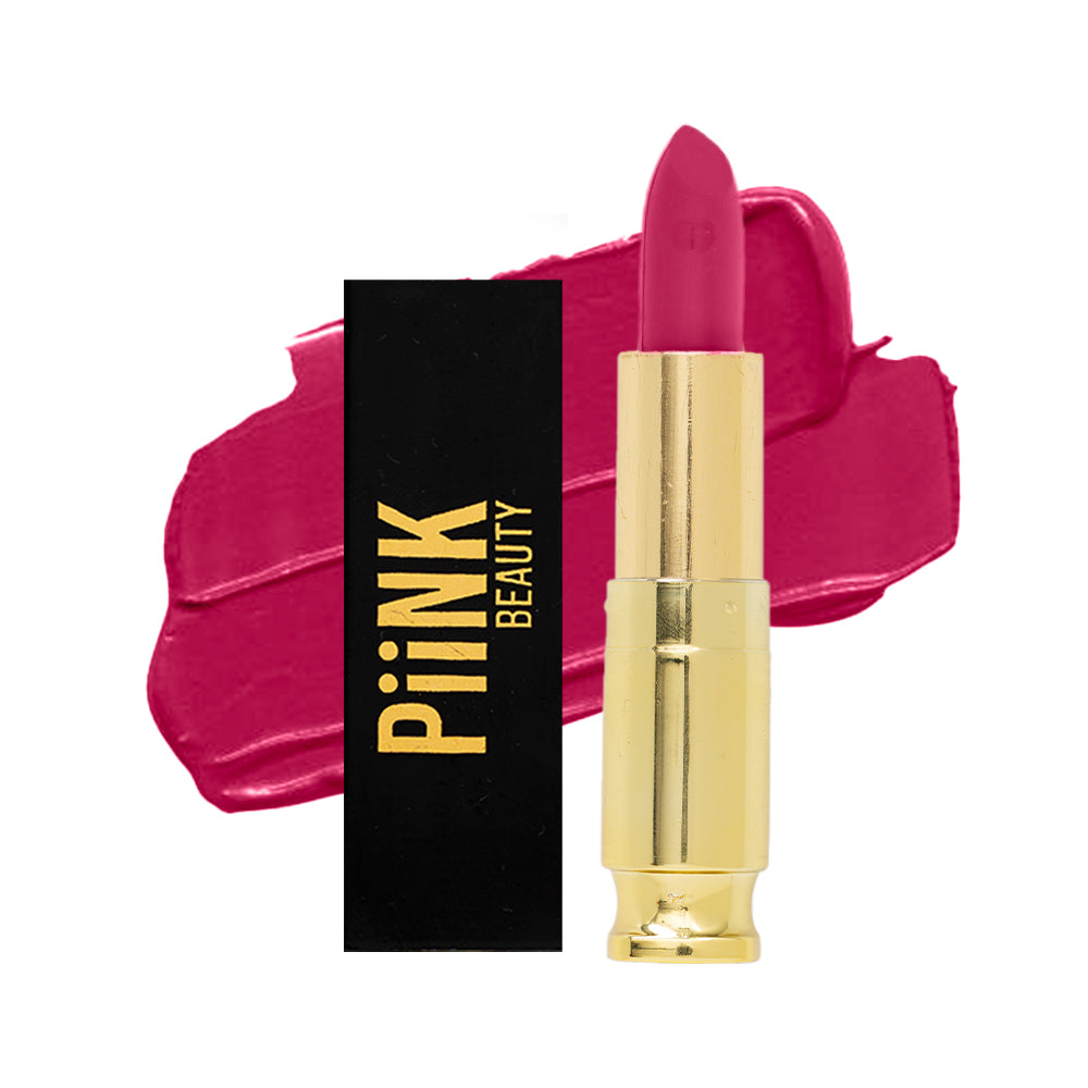 PiiNK Beauty Weightless Creamy Matte Lipstick- Berry Bloom CM-05 (4.2g)