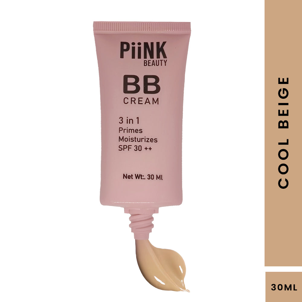PiiNK Beauty 3 IN 1 BB Cream with SPF 30+++  Cool Beige-2