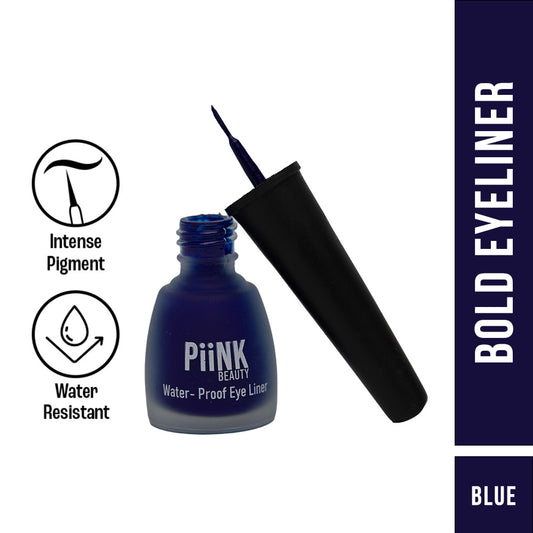 PiiNK Beauty 24H Matte Liquid Eyeliner -Matte Blue Eyeliner EL-02