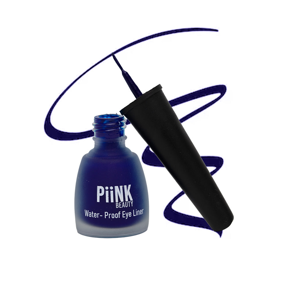 PiiNK Beauty 24H Matte Liquid Eyeliner -Matte Blue Eyeliner EL-02