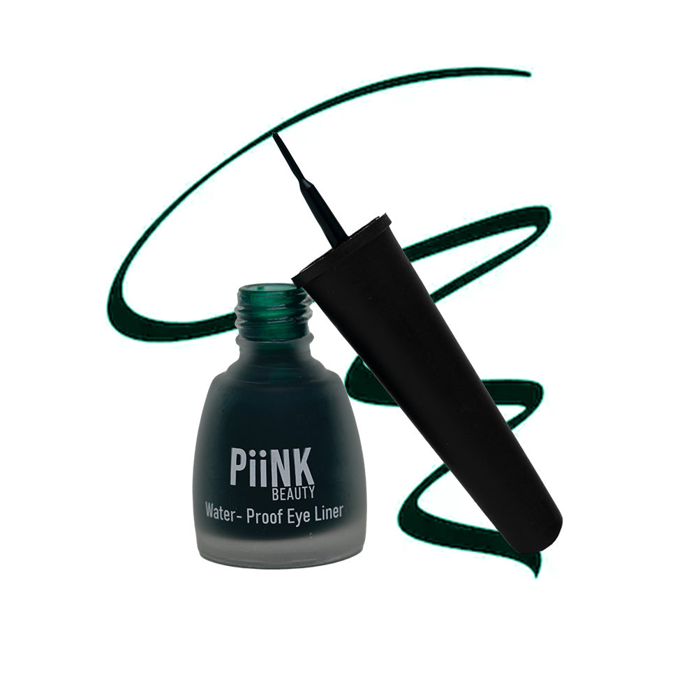 PiiNK Beauty 24H Matte Liquid Eyeliner -Matte Green Eyeliner EL-03