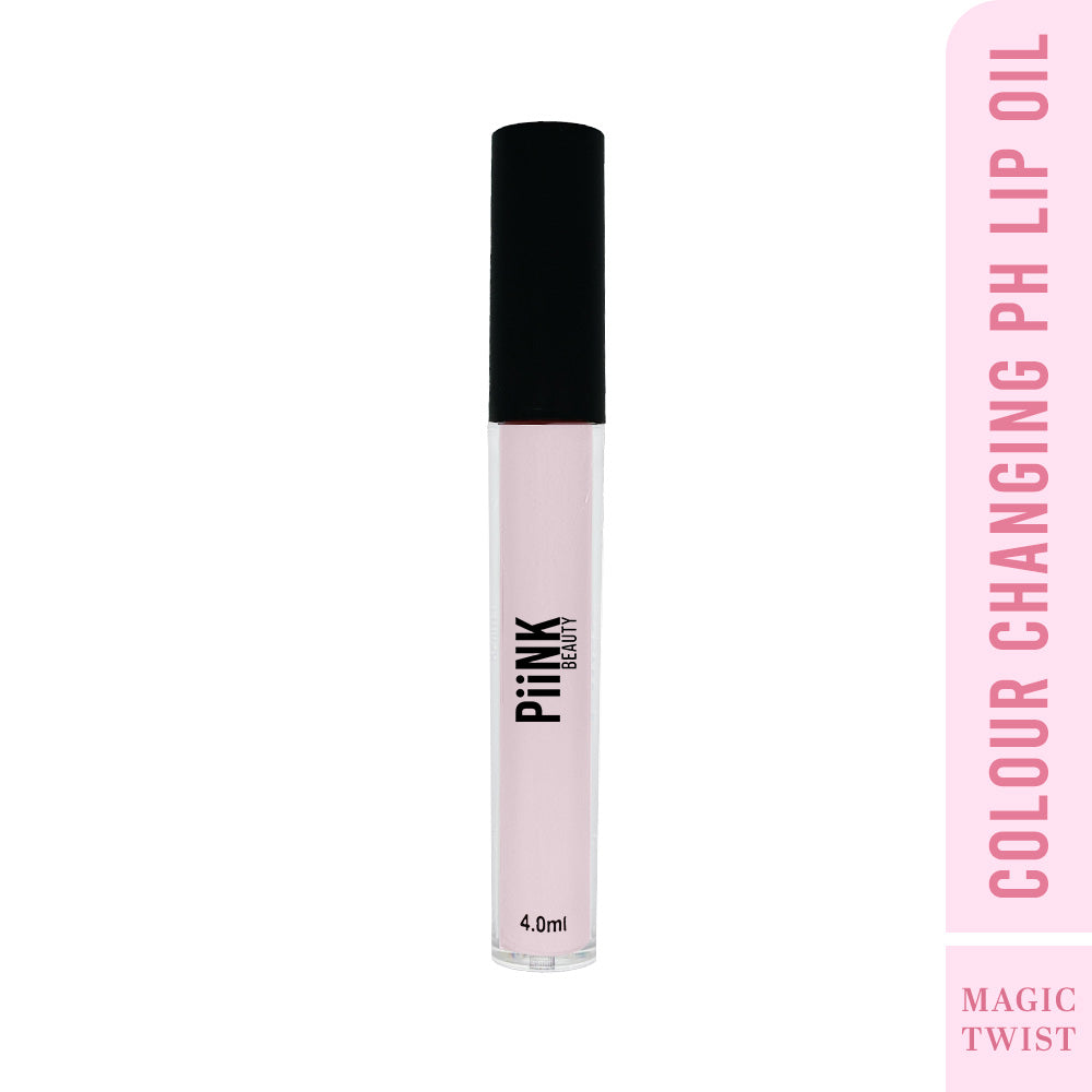 PiiNK Beauty Color Changing pH Lip & Cheek Oil Tint - Hydrating & Non-Sticky Texture