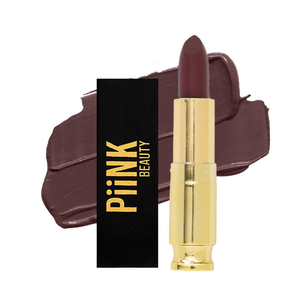 PiiNK Beauty Weightless Creamy Matte Lipstick- Morus Wine CM-07 (4.2g)